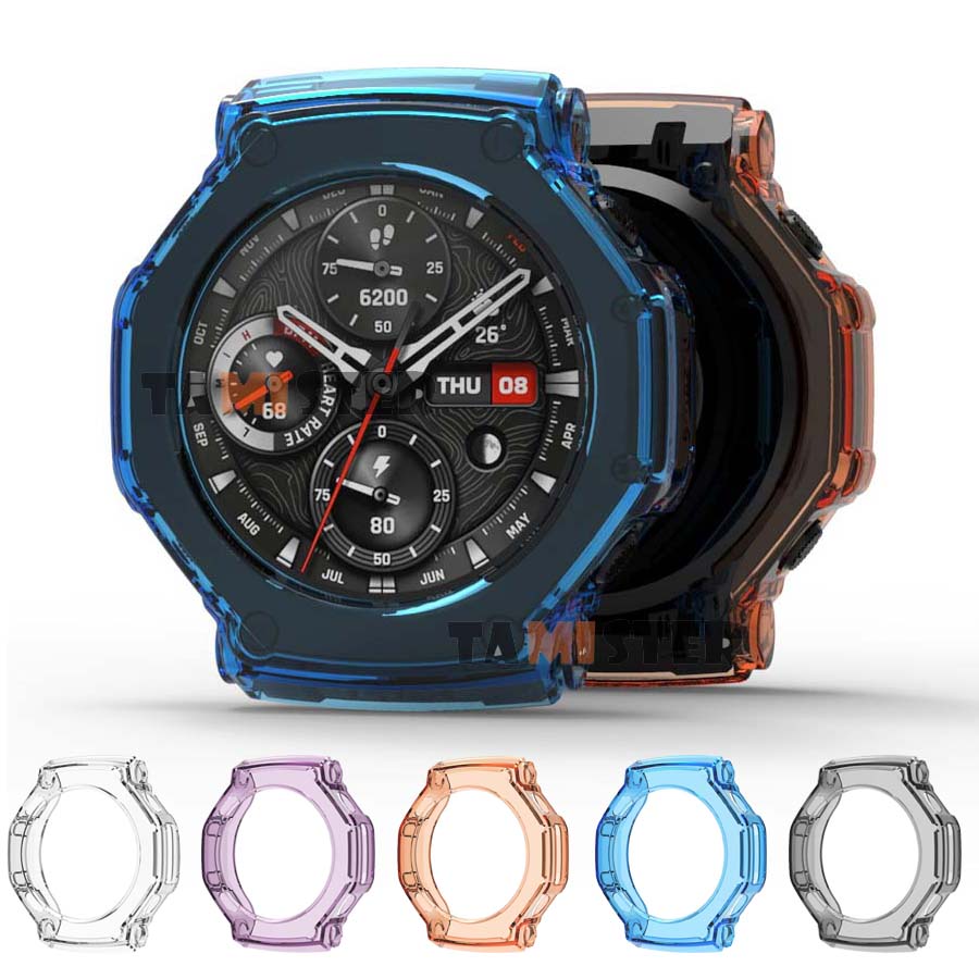 Amazfit Smartwatch Accessories - Soft TPU ป้องกันกรณีสําหรับ Amazfit T-Rex 3