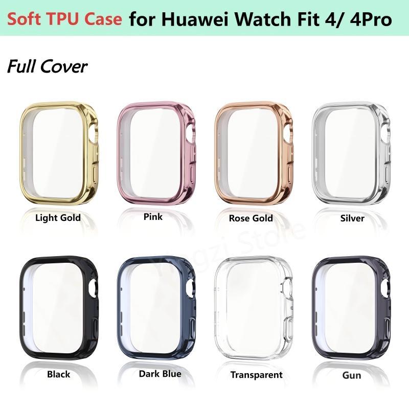 Android Smartwatch Accessories - เคส TPU แบบนิ่มสำหรับนาฬิกาหัวเว่ยฟิต 5 5 โปร