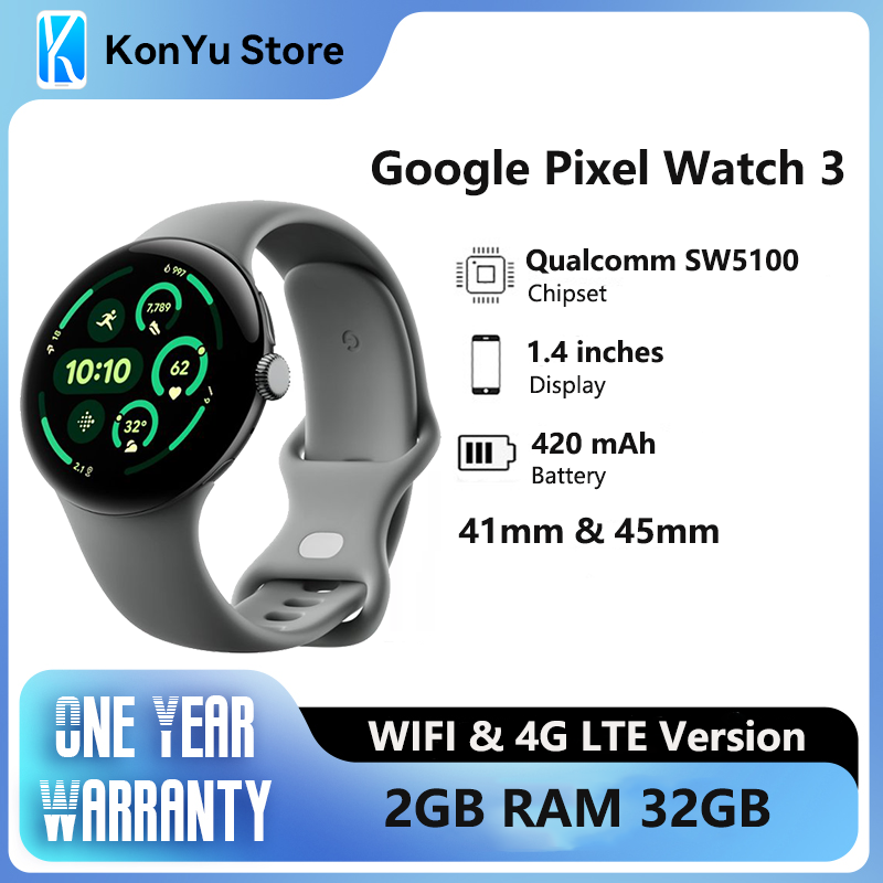 Smartwatch Instagram - Google Pixel Watch 3 รุ่นใหม่ ขนาด