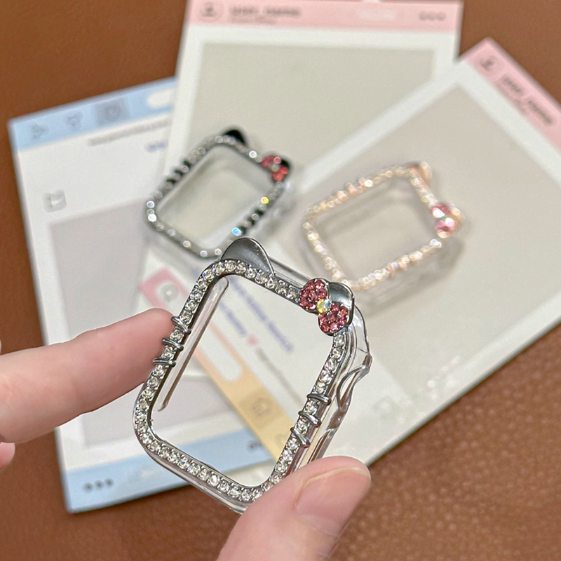 Apple Smartwatch Accessories - เคสเพชรสำหรับ Apple Watch 11 10 ขนาด