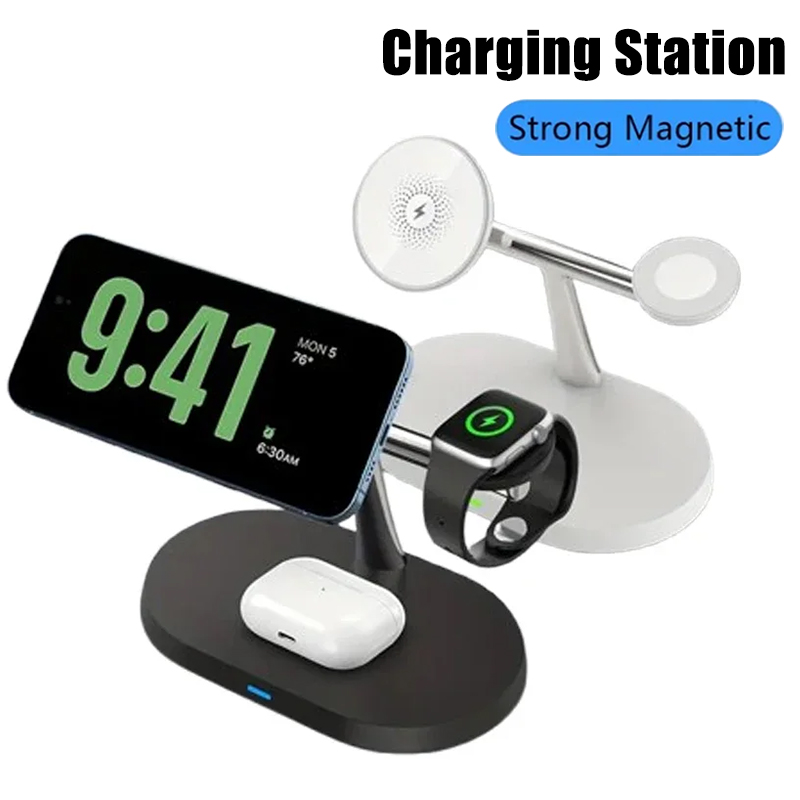 Watch Charger Cable - แท่นชาร์จไร้สายแม่เหล็ก 3 in 1 Opansten สำหรับ