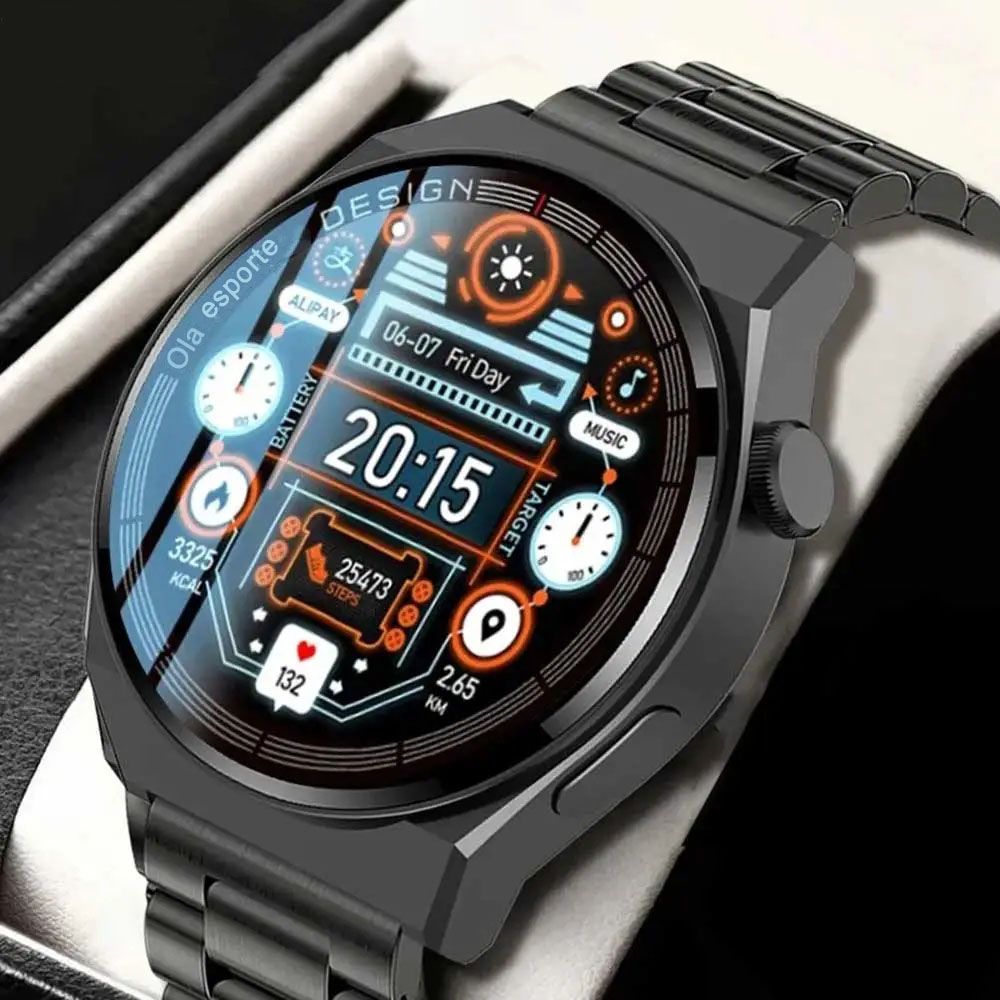Smartwatch Instagram - สมาร์ทวอทช์ นาฬิกาข้อมือผู้ชาย รุ่น 5 Pro หน้าจอ