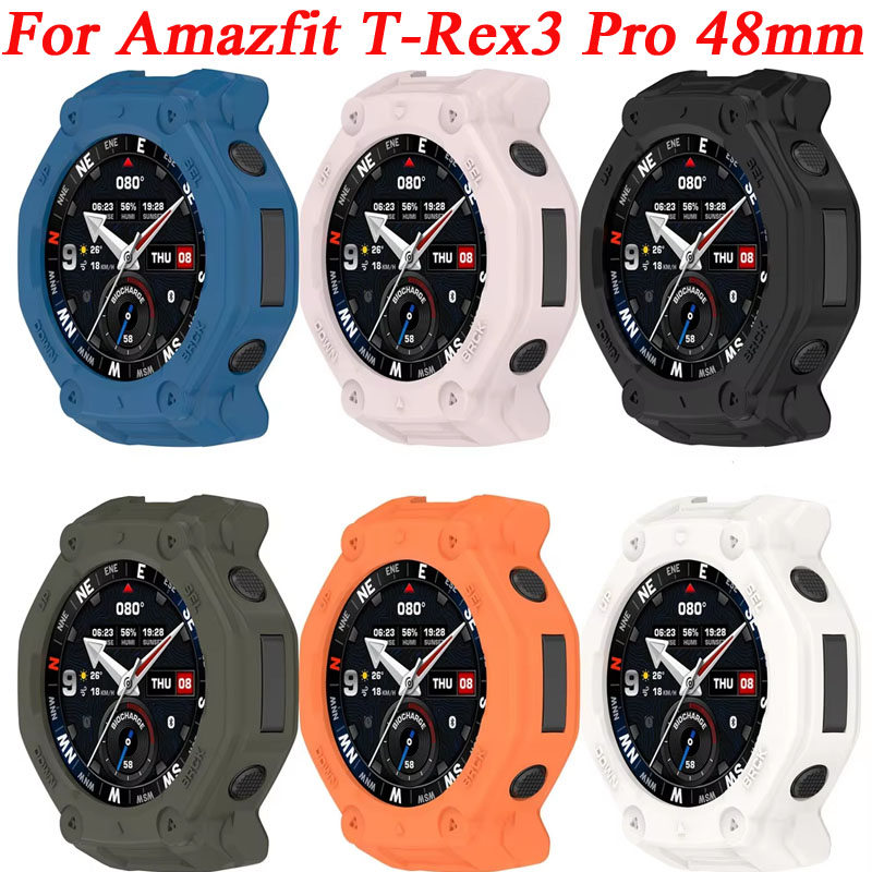Amazfit Smartwatch Accessories - เคสกลวงสำหรับ Huami Amazfit T-Rex3Pro 48 มม.