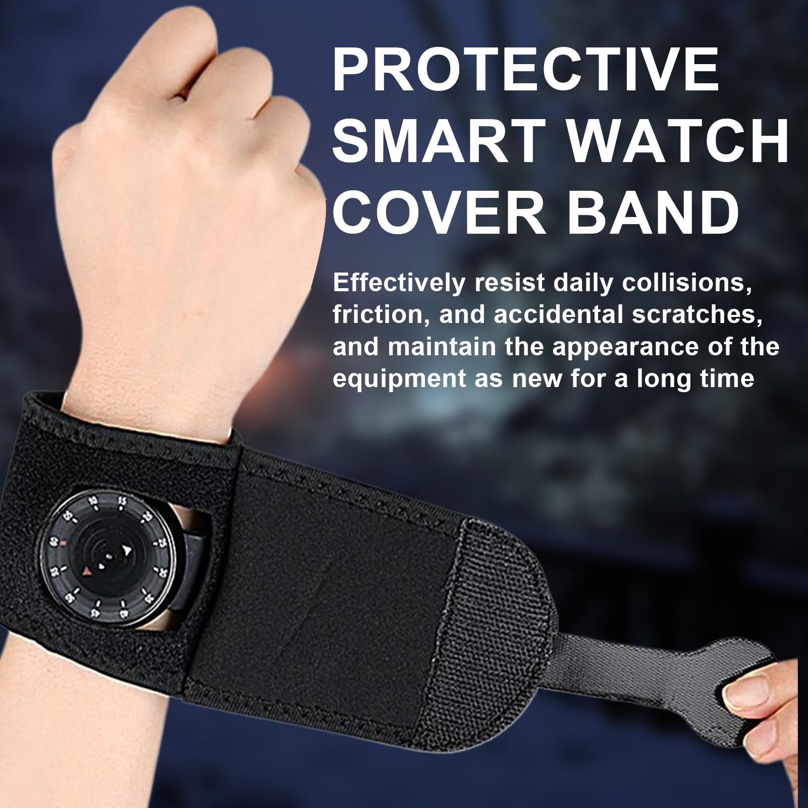 Smartwatch Straps & Accessories - สายรัดนาฬิกา สายรัดข้อมือป้องกันการกระแทก ป้องกันเหงื่อ ทนต่อสภาพอากาศ สายรัดข้อมือสำหรับวัยรุ่น วิ่งออกกำลังกาย