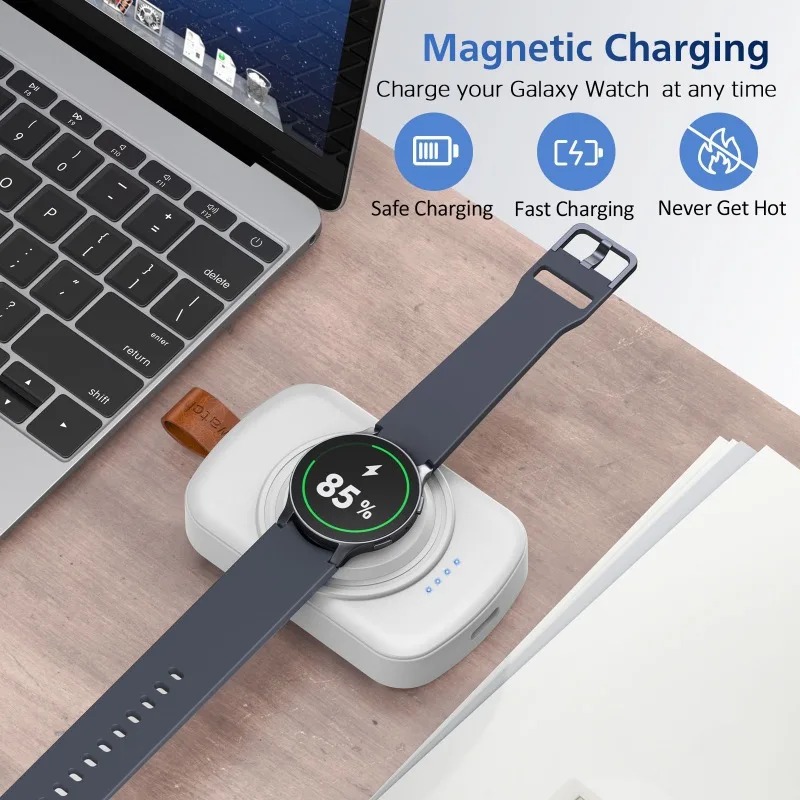 ที่ชาร์จไร้สายแบบแม่เหล็กพกพา  - Wireless Charger Watch บทวิจารณ์และราคา