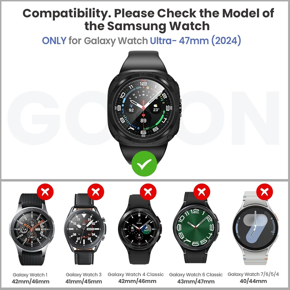 แก้ว + ฝาครอบสําหรับ Samsung G - Watch Case Bumper บทวิจารณ์และราคา
