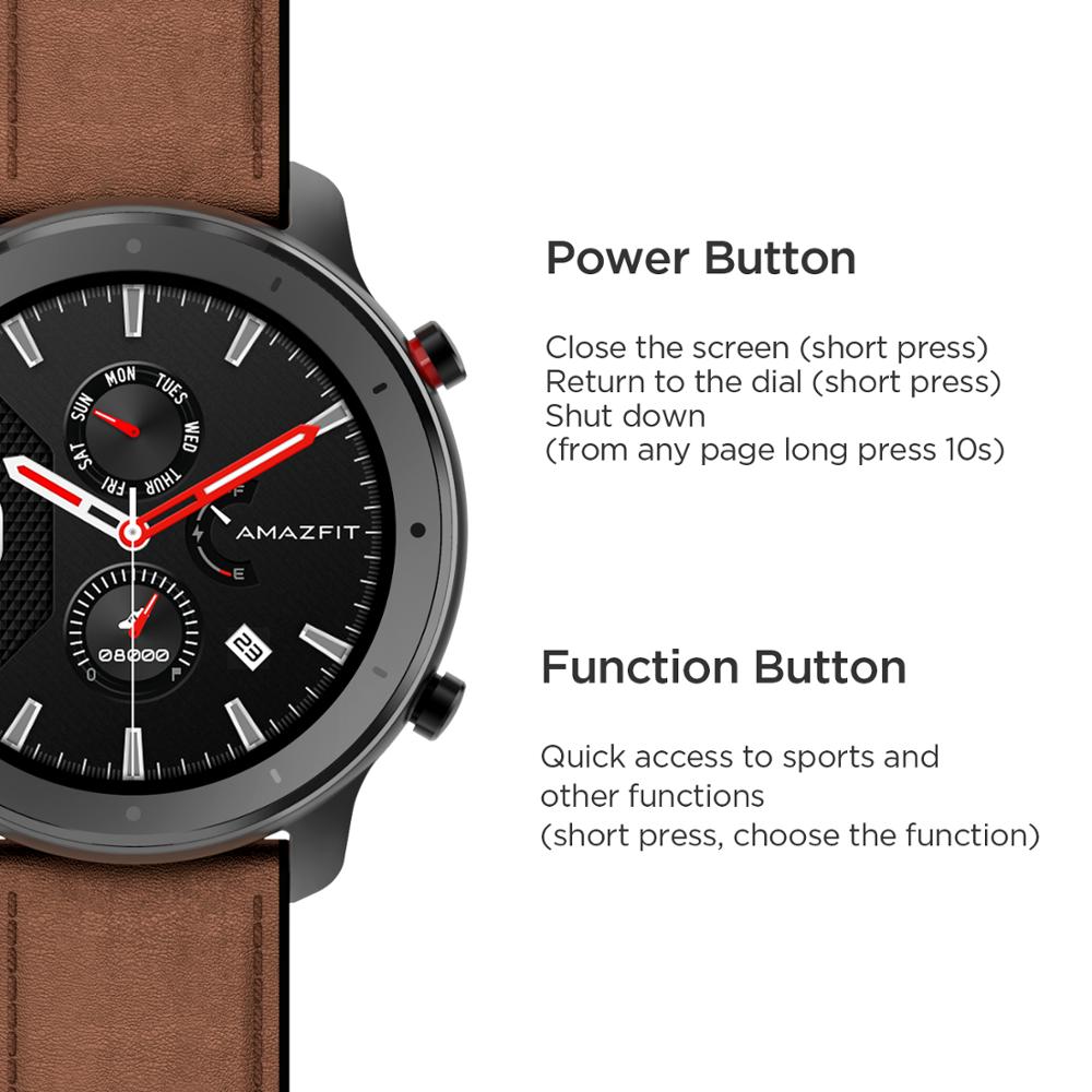 Amazfit GTR 47 Smartwatch 5ATM - Smartwatch Instagram บทวิจารณ์และราคา