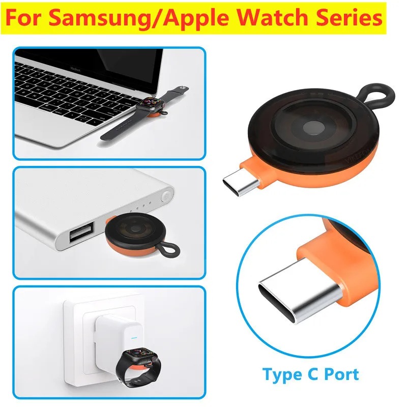 ที่ชาร์จไร้สายแบบพกพาขนาดเล็กส - Apple Smartwatch Accessories บทวิจารณ์และราคา