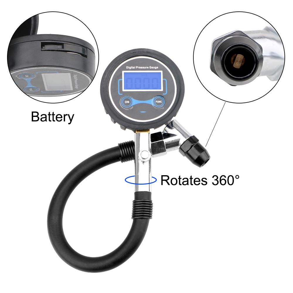 เครื่องวัดความดันลมยาง0-200Psi - Smartwatch Universal บทวิจารณ์และราคา