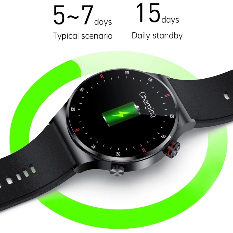 Lige ECG + PPG สมาร์ทวอท์ชโทรบ - Smartwatch Instagram บทวิจารณ์และราคา