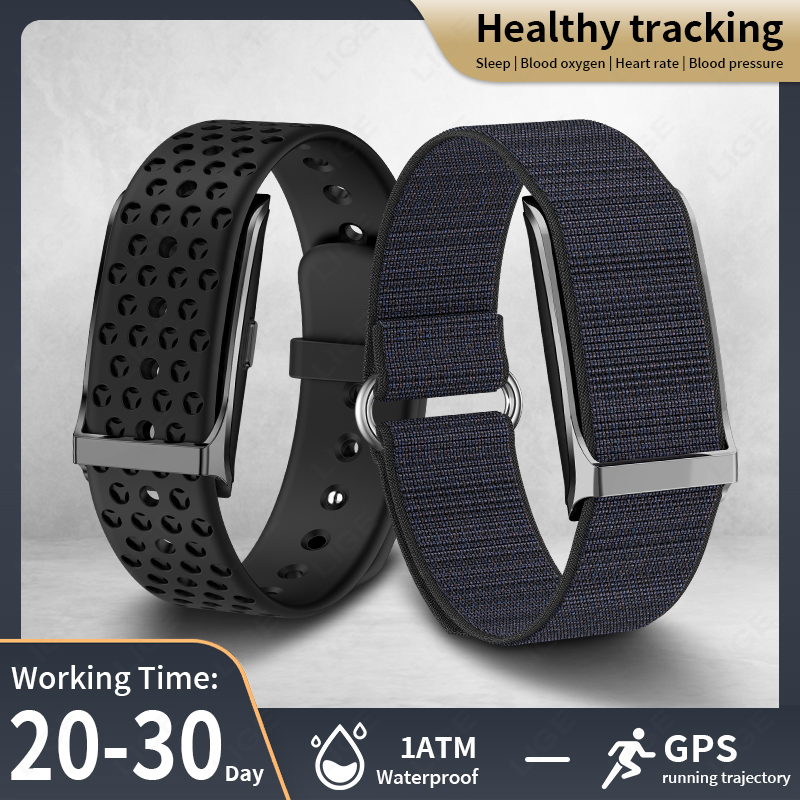 LIGE สมาร์ทวอท์ช Heart Rate เค - Android Smartwatch Accessories บทวิจารณ์และราคา