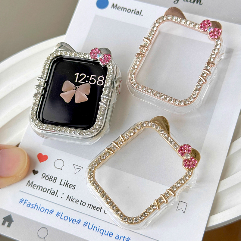 เคสเพชรสำหรับ Apple Watch 11 1 - Apple Smartwatch Accessories บทวิจารณ์และราคา