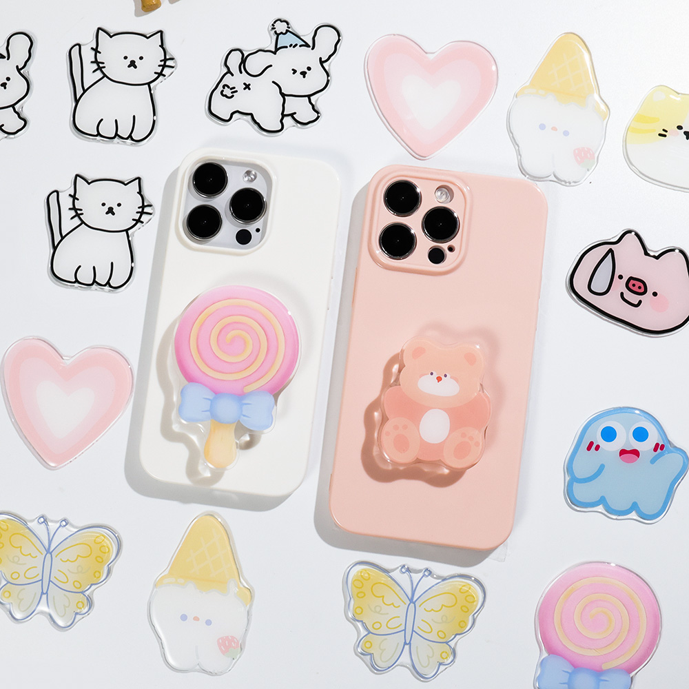 ที่จับโทรศัพท์แบบการ์ตูนน่ารัก - Smartwatch Universal บทวิจารณ์และราคา