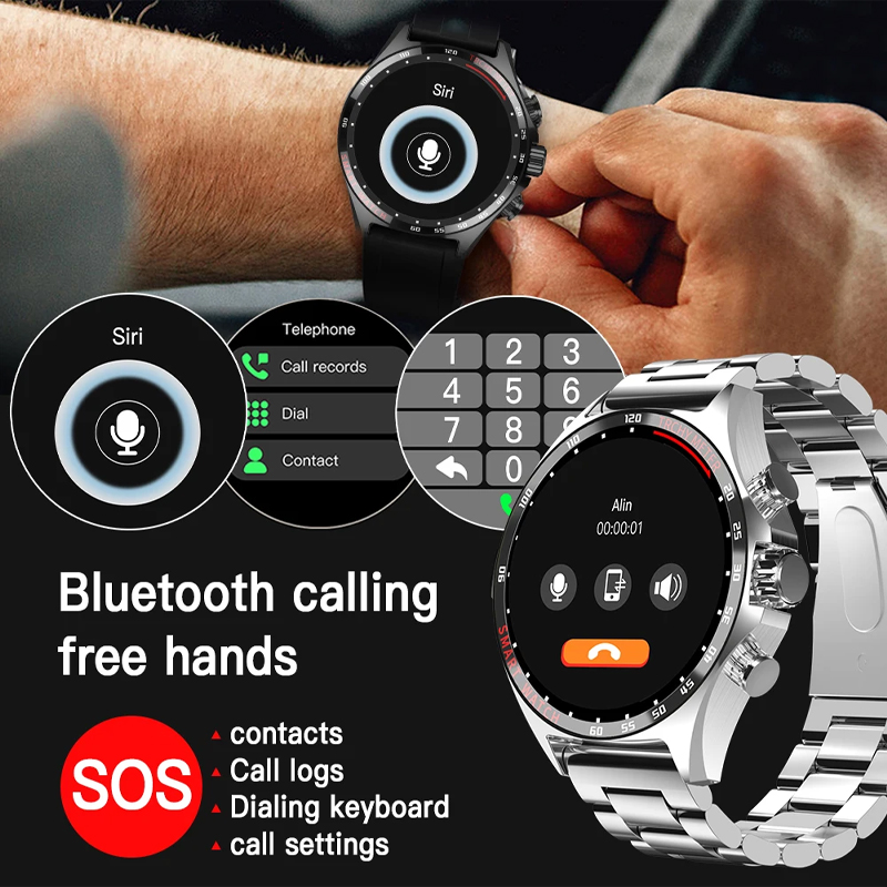 Hotsale Silver Gold สแตนเลสสตี - Smartwatch Instagram บทวิจารณ์และราคา