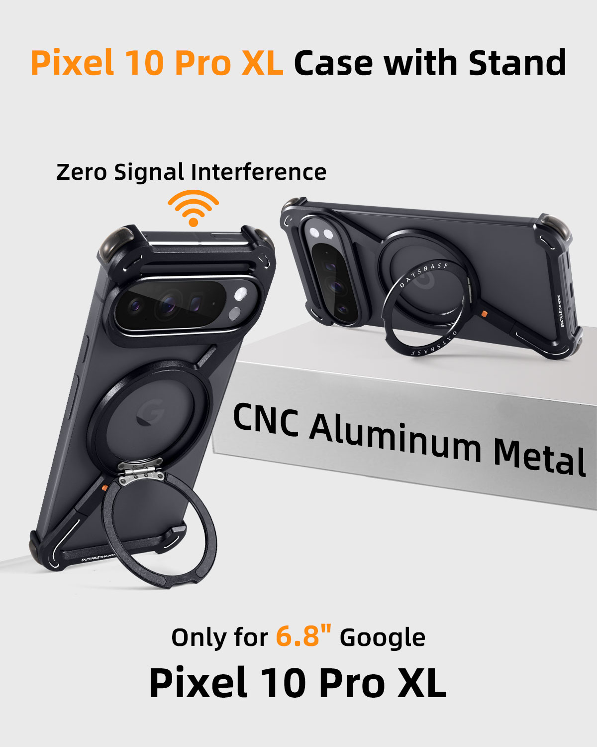 เคสโทรศัพท์โลหะโอ๊ตบาสฟสำหรับก - Magnetic Charging Stand บทวิจารณ์และราคา
