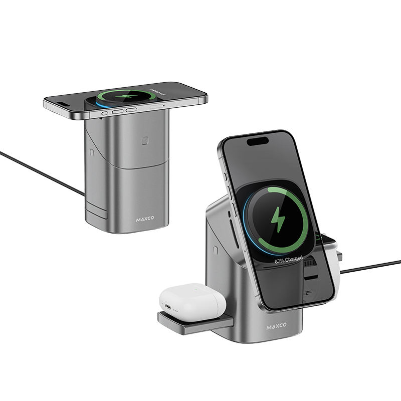 ที่ชาร์จไร้สายอัตโนมัติแบบแม่เ - Wireless Charger Watch บทวิจารณ์และราคา