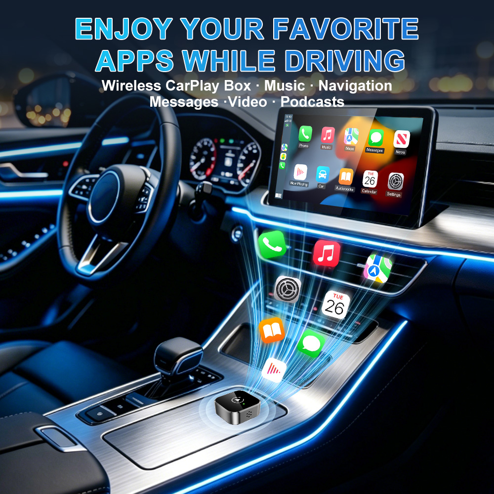 อะแดปเตอร์ Wireless CarPlay An - Smartwatch Universal บทวิจารณ์และราคา