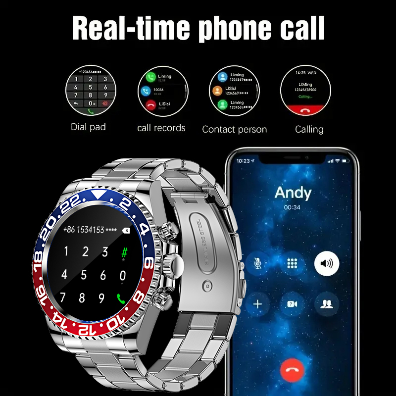 สมาร์ทนาฬิกาผู้ชายSmartwatch A - Smartwatch X18 บทวิจารณ์และราคา
