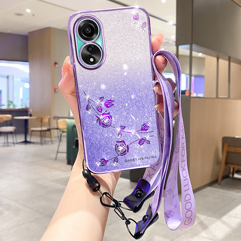 เคสโทรศัพท์ซิลิโคนพร้อมสายคล้อ - Oppo A78 บทวิจารณ์และราคา