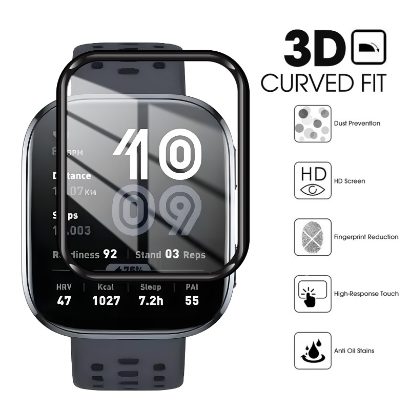 1-5Pcs HDป้องกันหน้าจอสําหรับH - Amazfit Smartwatch Accessories บทวิจารณ์และราคา