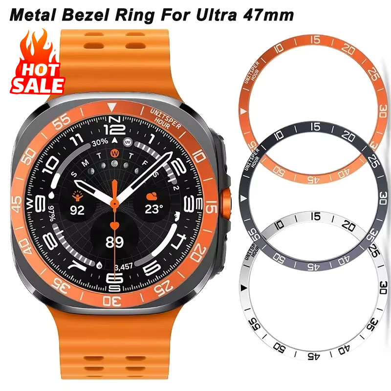 ฝาครอบโลหะ BEZEL แหวนสําหรับ S - Android Smartwatch Accessories บทวิจารณ์และราคา