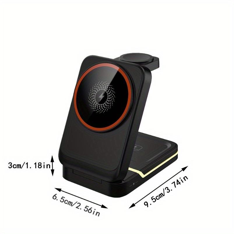 แท่นชาร์จไร้สายแบบพับได้ 3 in  - Wireless Charger Watch บทวิจารณ์และราคา