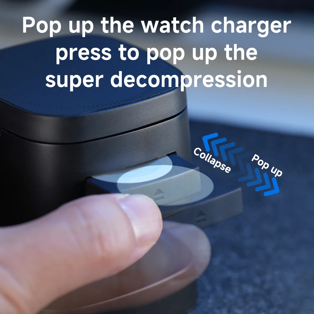 แท่นชาร์จไร้สายแม่เหล็ก 3 in 1 - Watch Charger Cable บทวิจารณ์และราคา