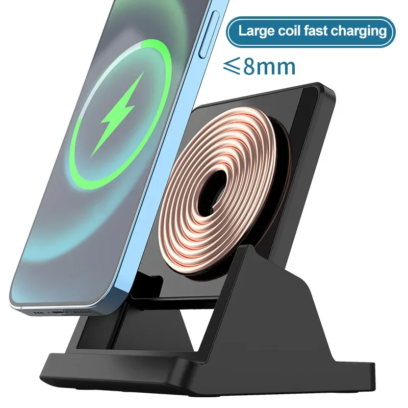 แท่นชาร์จไร้สายแบบตั้งโต๊ะ บาง - Wireless Charger Watch บทวิจารณ์และราคา