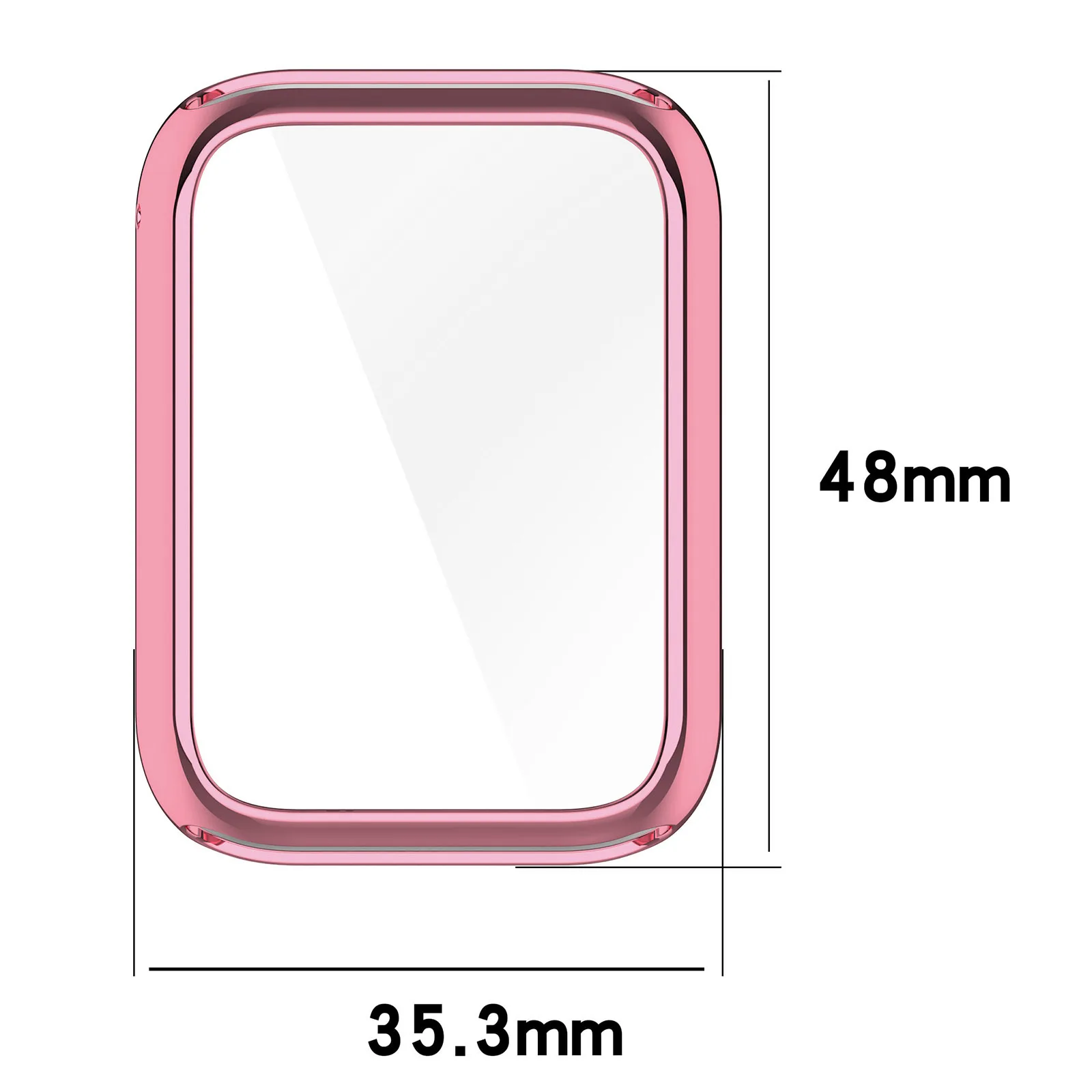 กรณีTPUนุ่มสําหรับXiaomi Mi Ba - Android Smartwatch Accessories บทวิจารณ์และราคา