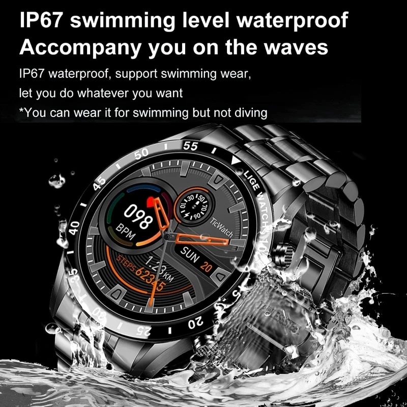 Lige นาฬิกาอัจฉริยะ2024ผู้ชาย, - Smartwatch Instagram บทวิจารณ์และราคา