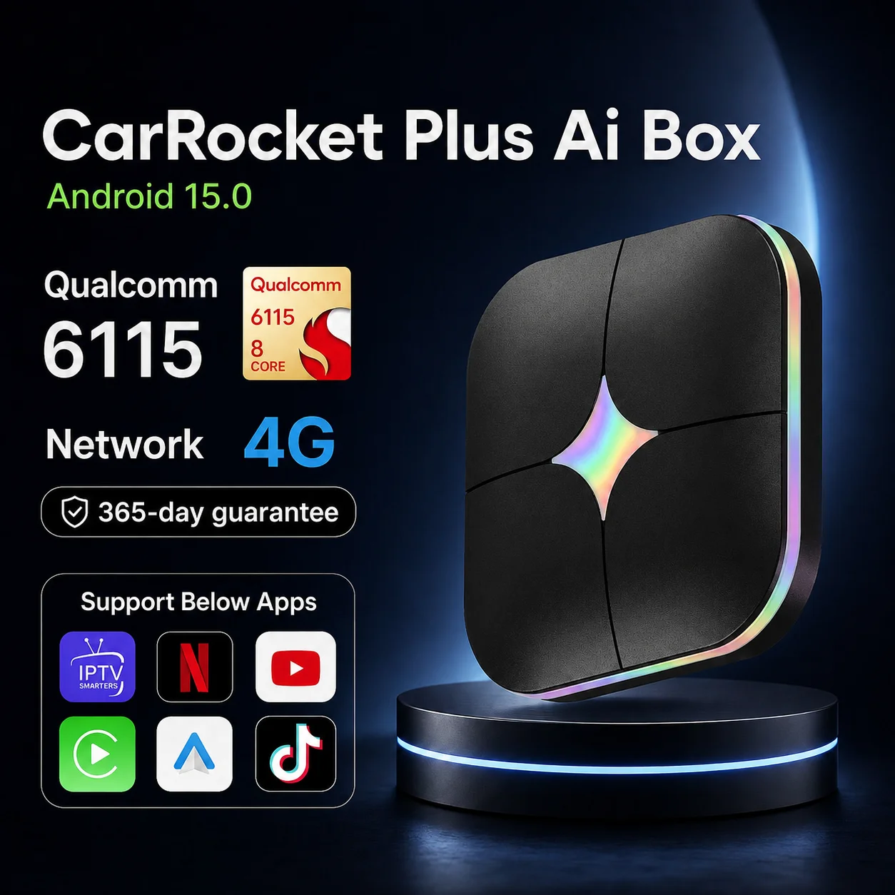 2026Android15 CarPlay Ai Box C - Smartwatch Universal บทวิจารณ์และราคา