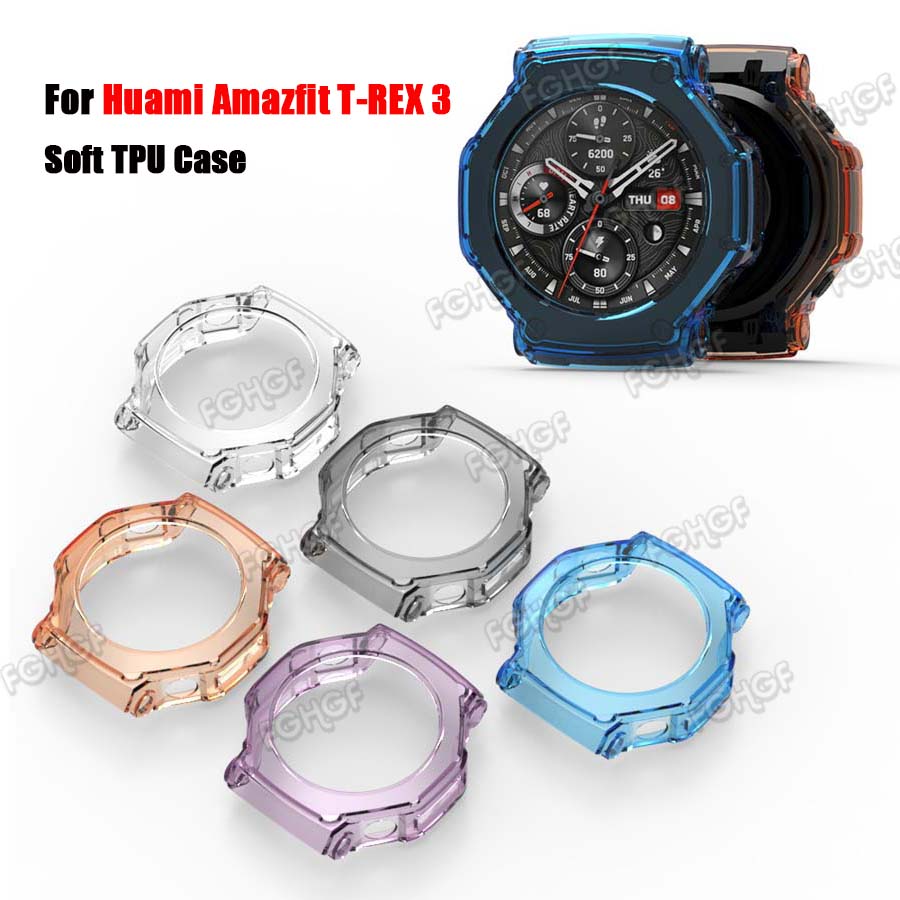 ป้องกันสําหรับ Amazfit T-REX 3 - Amazfit Smartwatch Accessories บทวิจารณ์และราคา