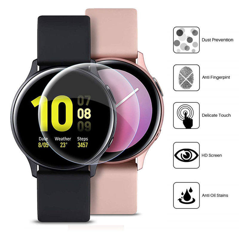 ฟิล์มป้องกันเต็มรูปแบบ2ชิ้นสำห - Watch Case Bumper บทวิจารณ์และราคา