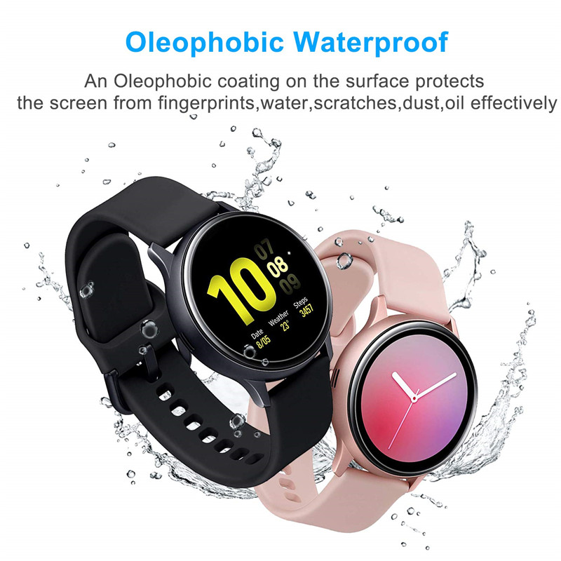 ฟิล์มป้องกันเต็มรูปแบบ2ชิ้นสำห - Watch Case Bumper บทวิจารณ์และราคา