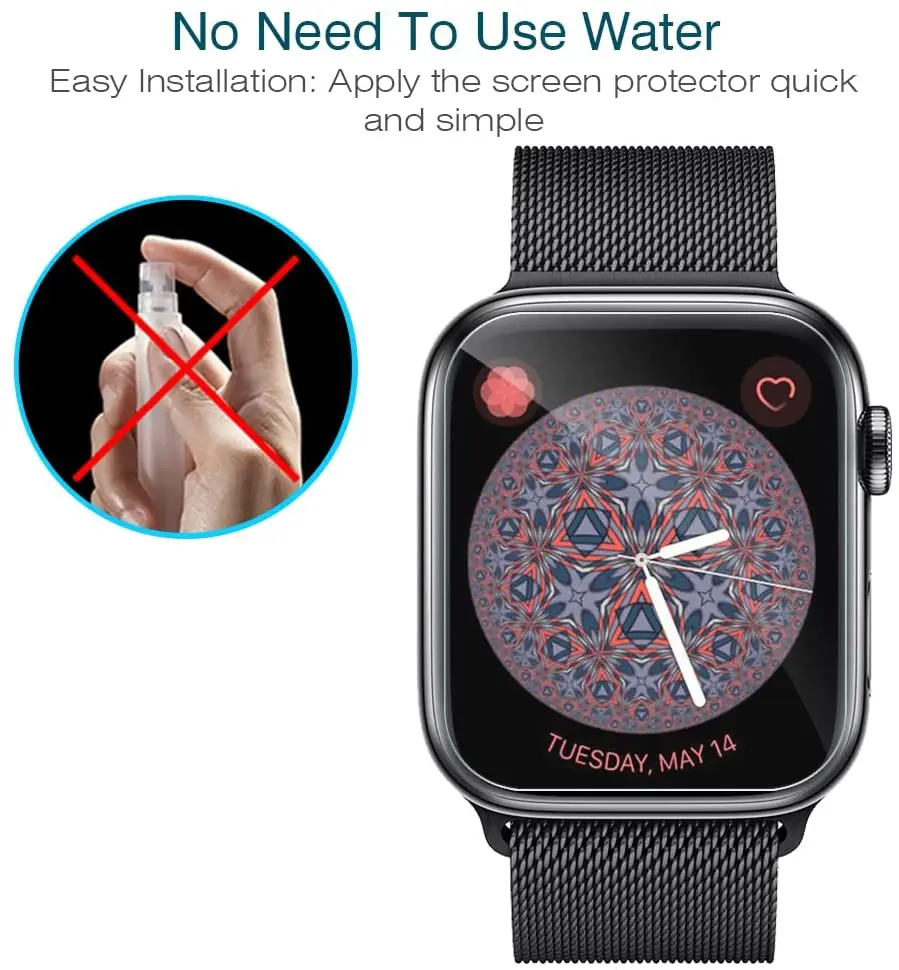 ป้องกันหน้าจอสําหรับ Apple Wat - Watch Case Bumper บทวิจารณ์และราคา