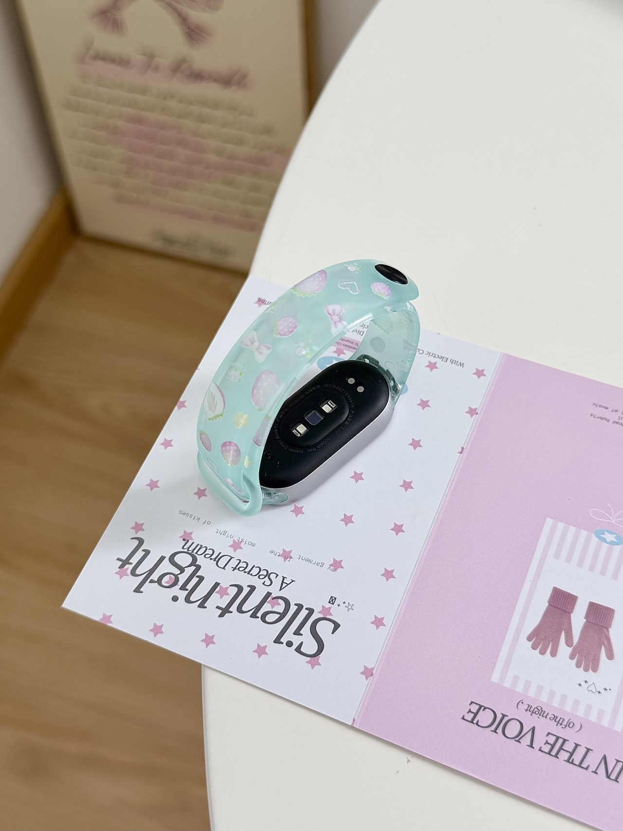 สายรัดข้อมือ TPU ลายโบว์สตรอว์ - Android Smartwatch Accessories บทวิจารณ์และราคา