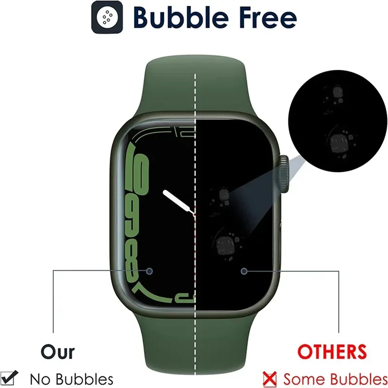 3PCS ฟิล์มไฮโดรเจลสำหรับแอปเปิ - Watch Case Bumper บทวิจารณ์และราคา