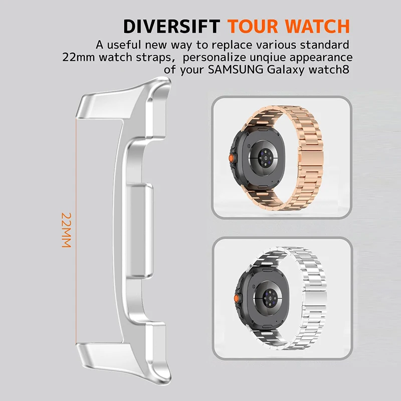 22 มม.สําหรับ Samsung Watch 8/ - Smartwatch Straps & Accessories บทวิจารณ์และราคา