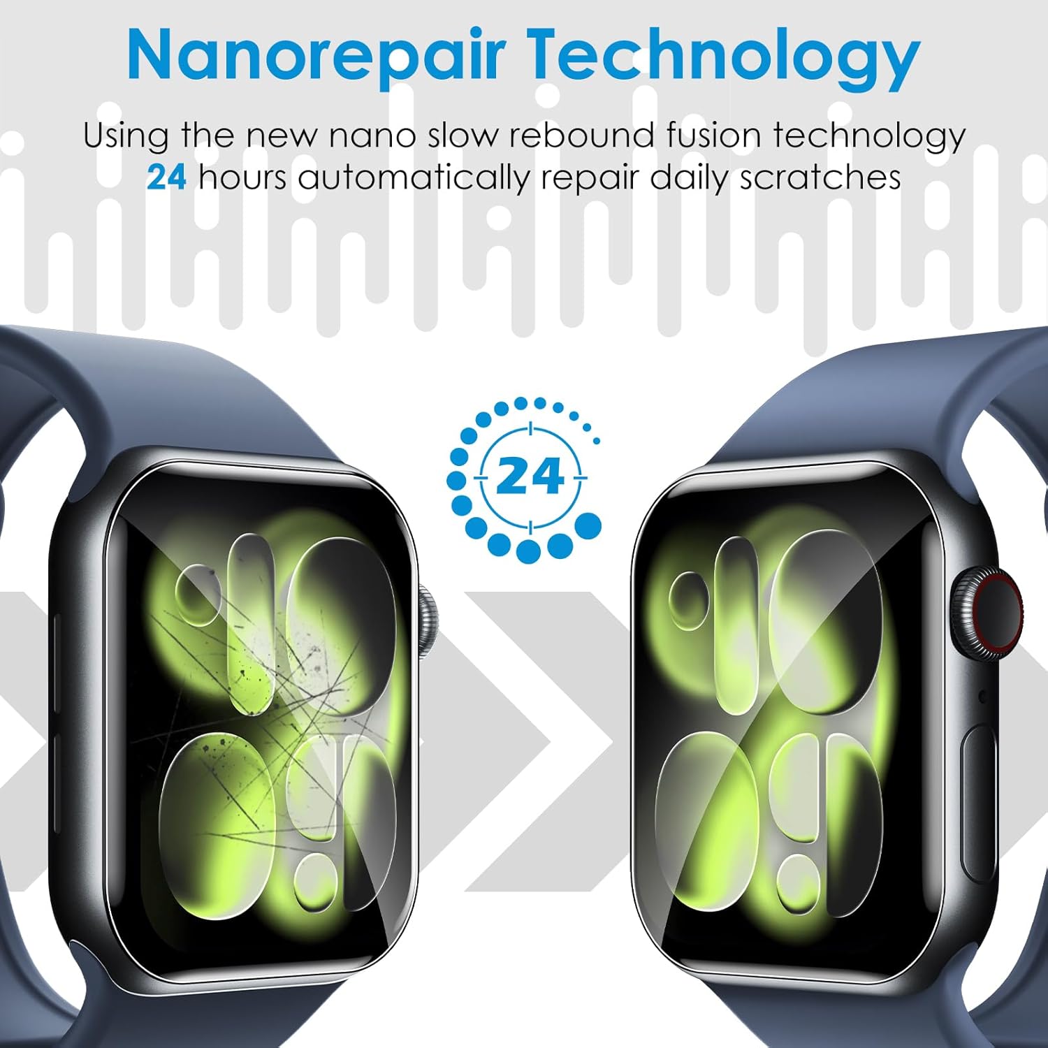 1-10PCS ฟิล์มไฮโดรเจลสำหรับแอป - Watch Case Bumper บทวิจารณ์และราคา