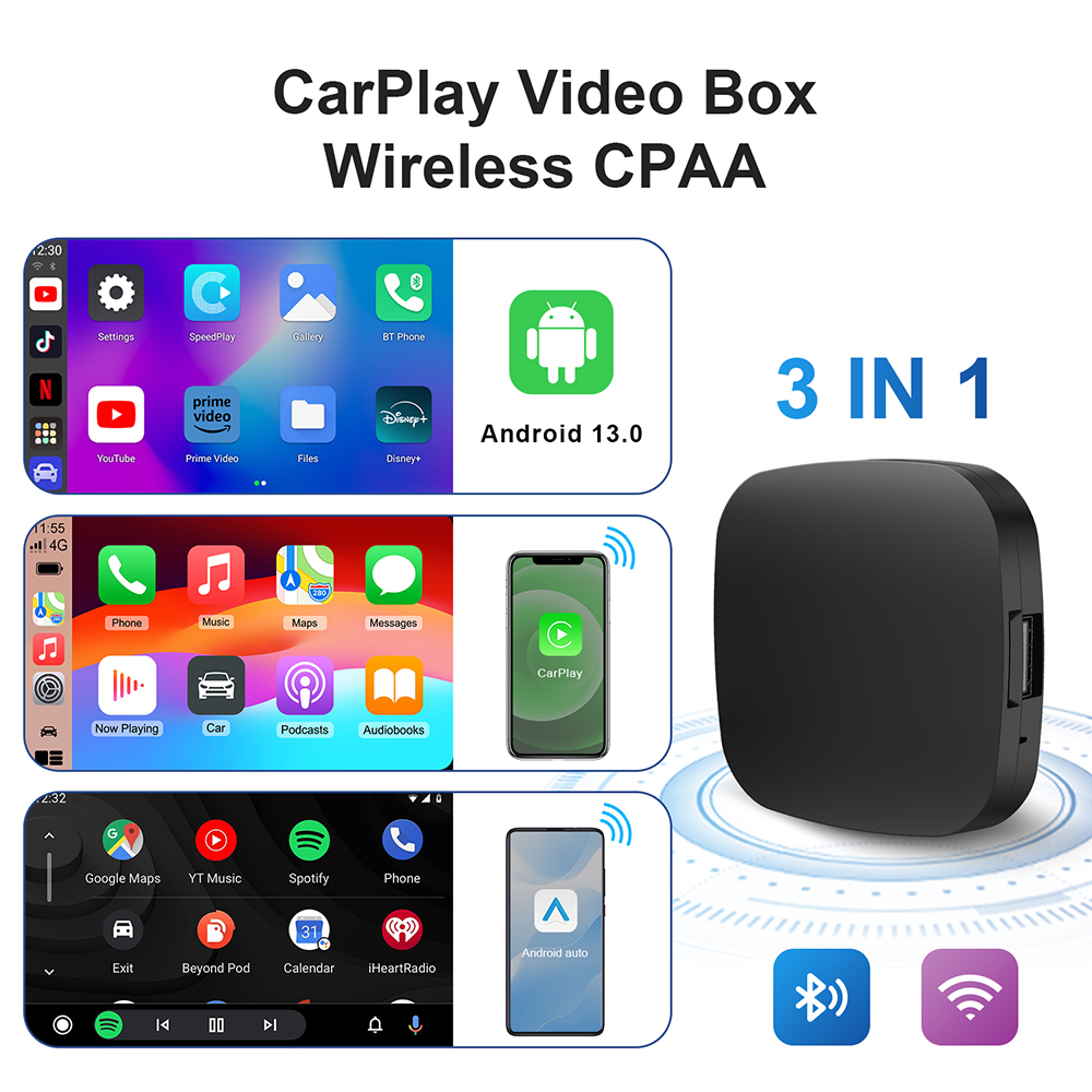 กล่องแอนดรอยด์ 13 CarPlay Ai B - Smartwatch Universal บทวิจารณ์และราคา