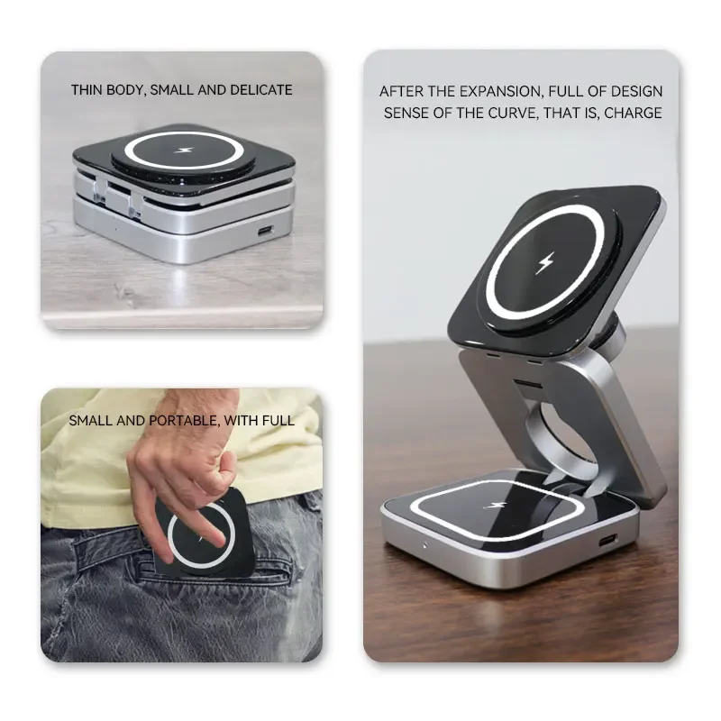 แท่นชาร์จไร้สายระบบแม่เหล็ก30W - Wireless Charger Watch บทวิจารณ์และราคา