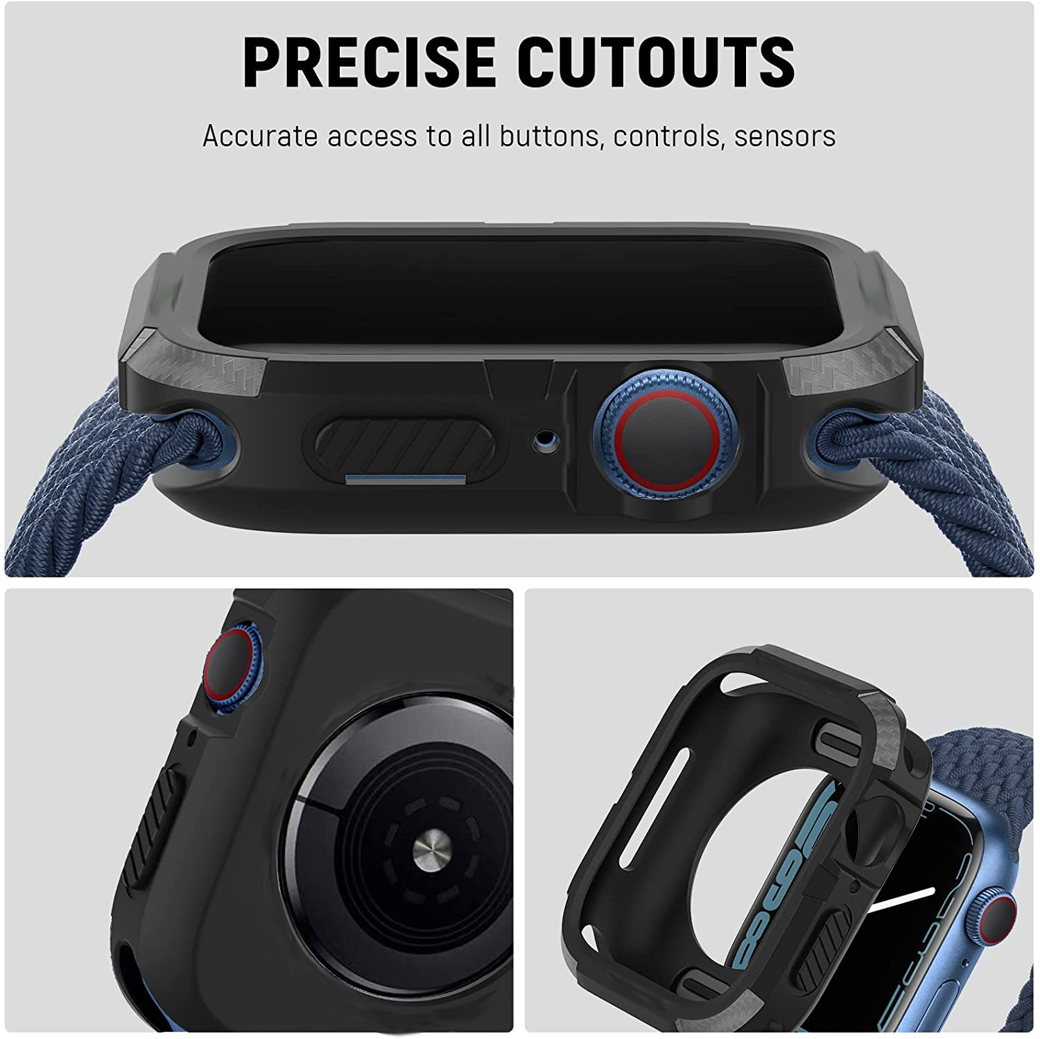 ทนทานสําหรับ Apple Watch Case  - Apple Smartwatch Accessories บทวิจารณ์และราคา